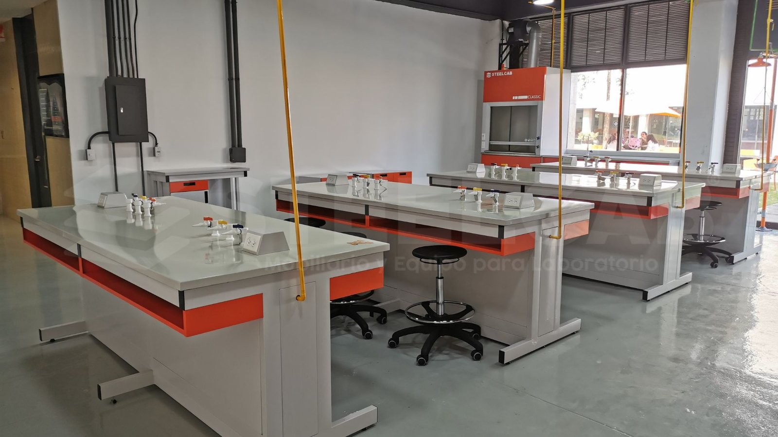 mesa de Laboratorio escolar